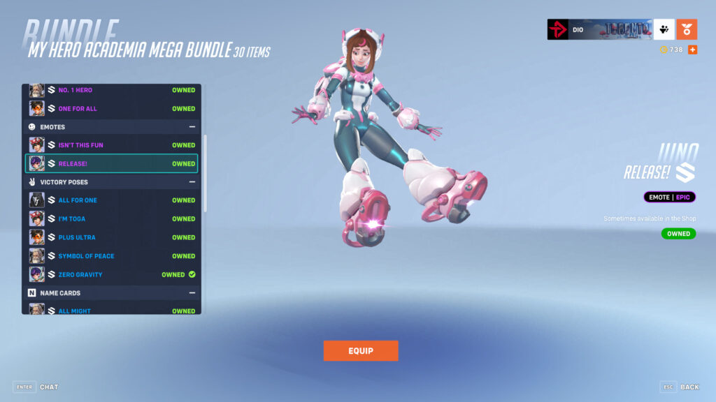 Uravity Juno skin (Image via esports.gg)