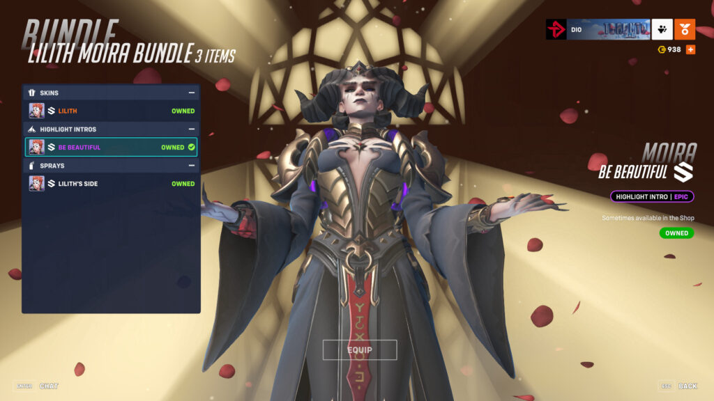 La piel de Diablo 4 Lilith Moira regresa a Overwatch 2 por menos