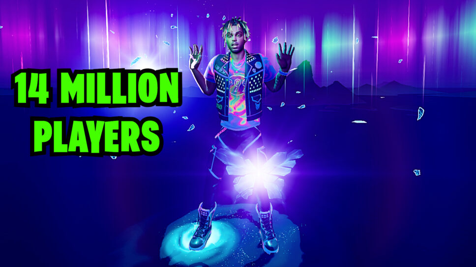 Fortnite player count hits a record 14.3M during Juice WRLD event cover image