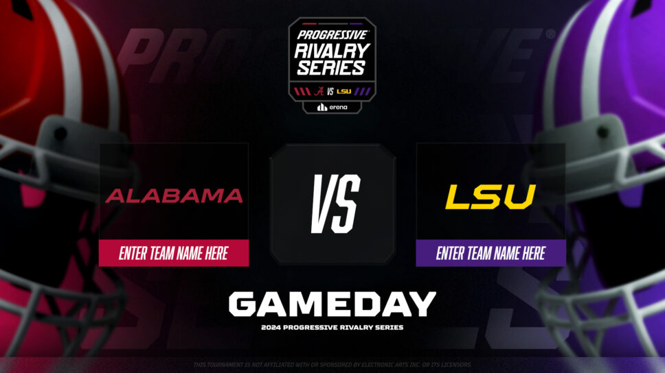 Progressive Rivalry Series brings LSU and Alabama to gaming cover image