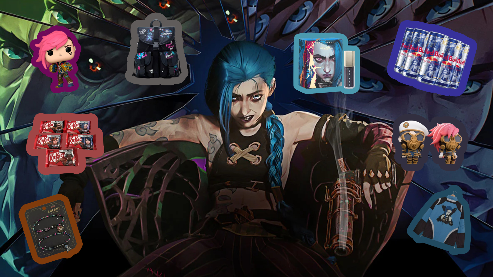 All Arcane Season 2 collaborations and merch announced so