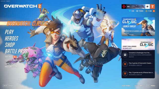 Overwatch Classic challenges, rewards, and how to access the game mode preview image