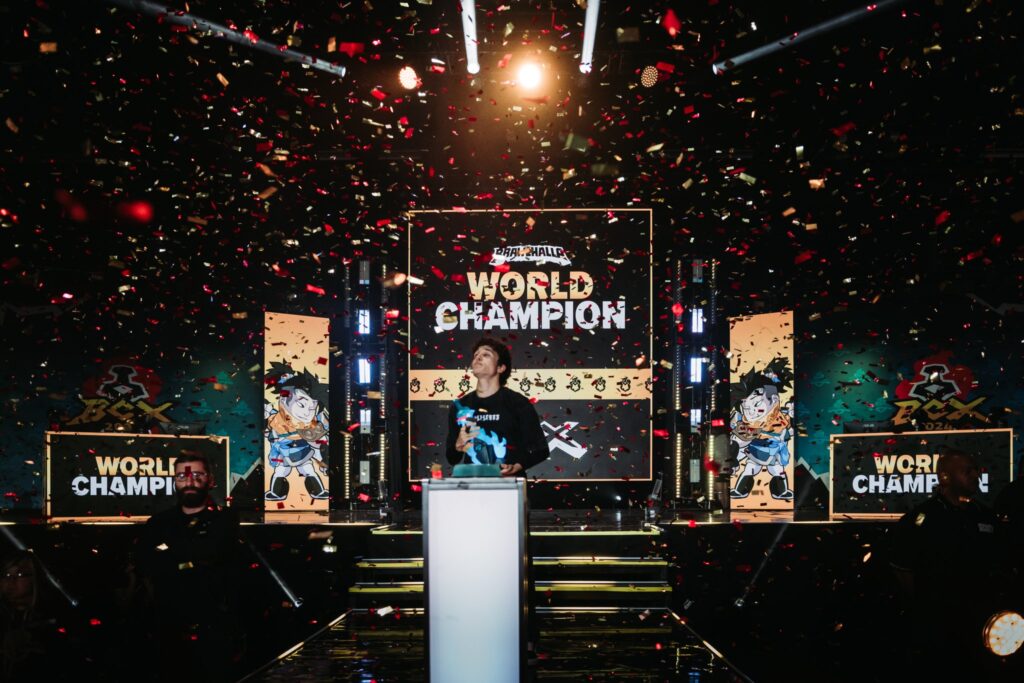 Yüz, the Brawlhalla 2024 World Champion (Image via Brawlhalla Esports)