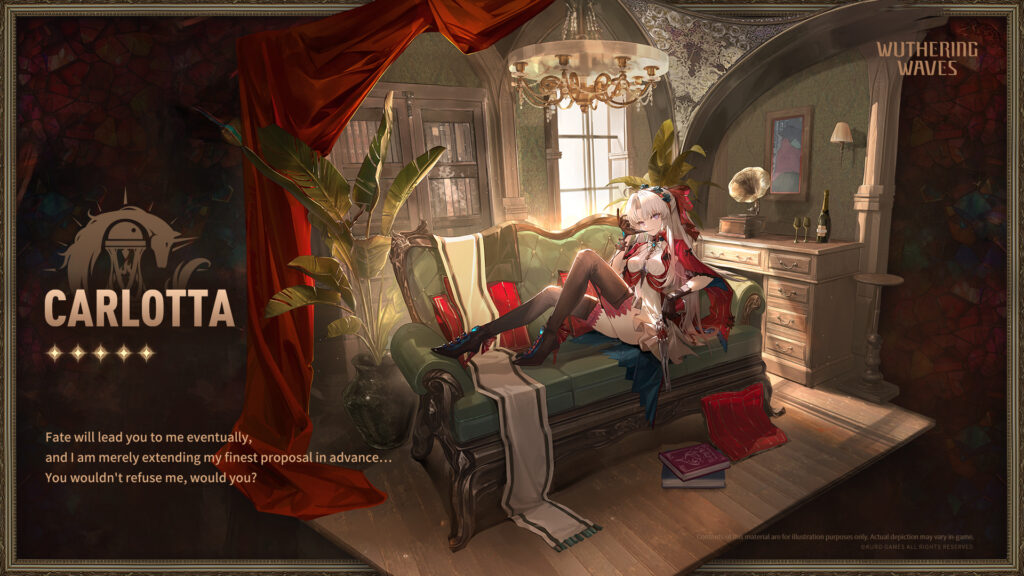 WuWa Carlotta (image via Kuro Games)