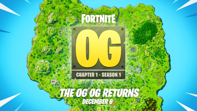 Fortnite OG returns in December, Epic confirms it’s permanent preview image