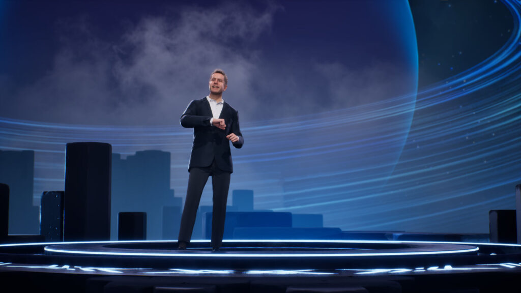 Geoff Keighley will appear in Fortnite for the first time (Image via The Game Awards)