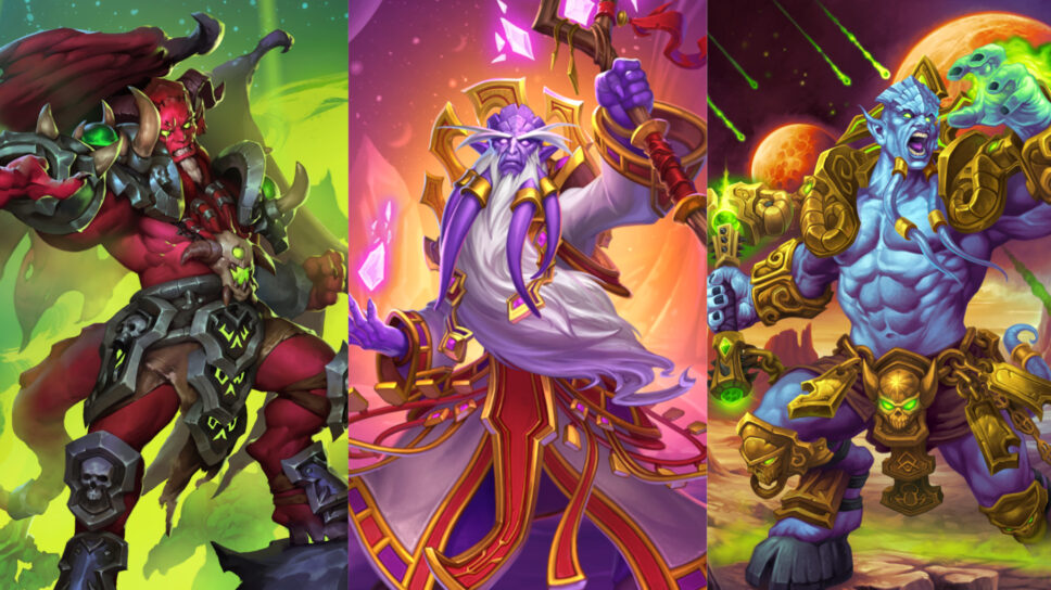 The Great Dark Beyond expansion goes live in Hearthstone with Draenei and Starships cover image