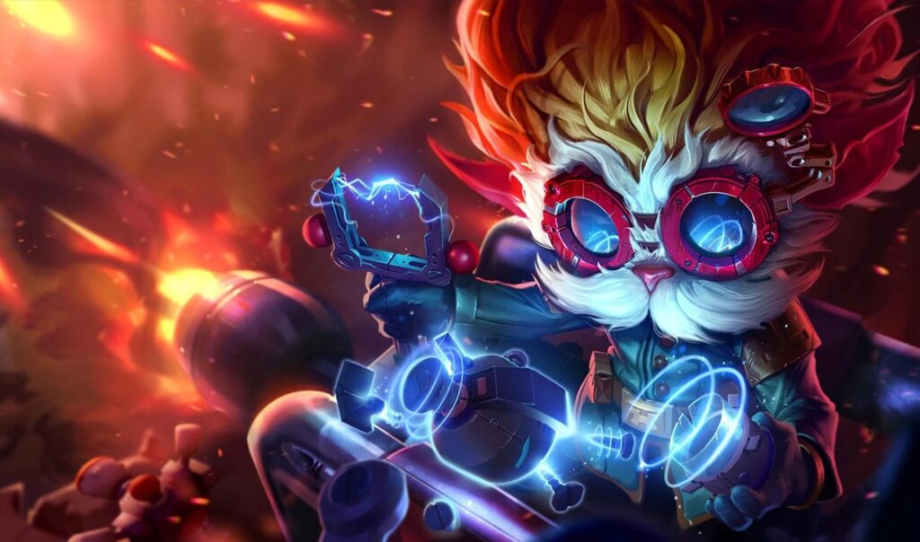 Heimerdinger splash art in League of Legends (Image via Riot Games)