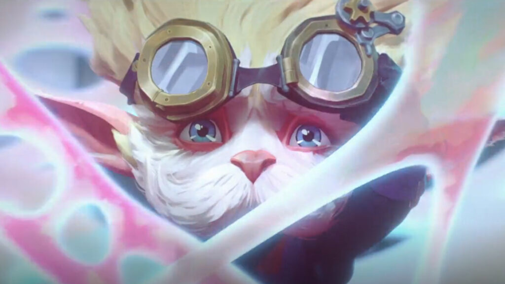 Heimerdinger inside the time travel machine (Image via Netflix)