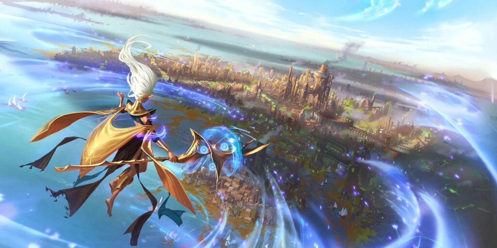 Janna in Legends of Runeterra (Image via Riot Games)