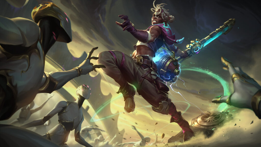 Arcane Season 2 skins for Heimerdinger, Ekko, Warwick, and Viktor revealed