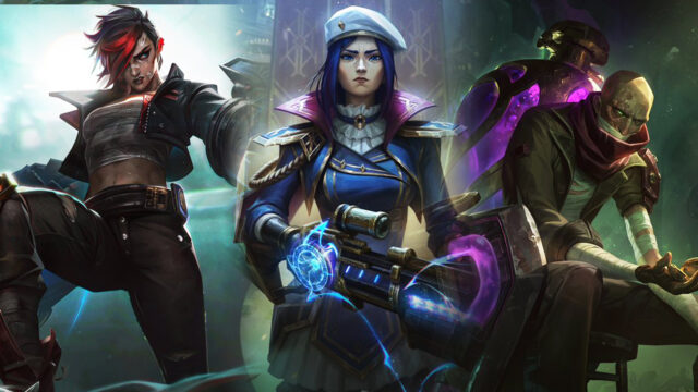 League of Legends: Arcane Season 2 skins for Vi, Caitlyn, Singed preview image