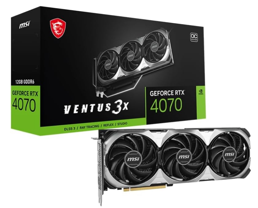 MSI RTX Nvidia 4070 Ventus 3X