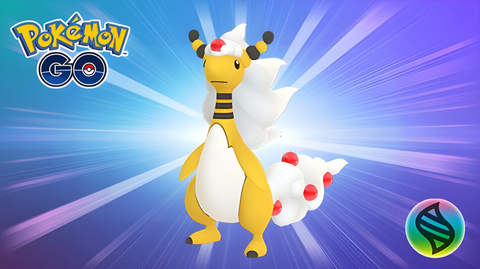 Mega Ampharos Pokémon GO Raid Guide: Weakness & counters cover image