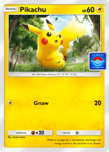 Pikachu (image via Pokémon TCG Pocket)