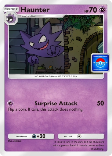 Haunter (image via Pokémon TCG Pocket)