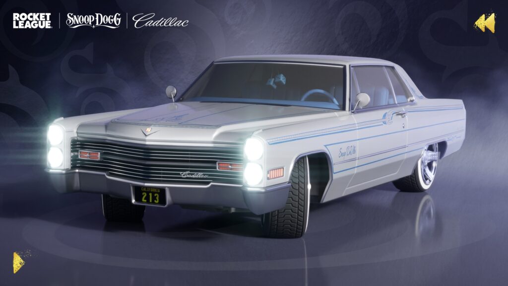 1966 Cadillac DeVille in Rocket League (image via Psyonix)