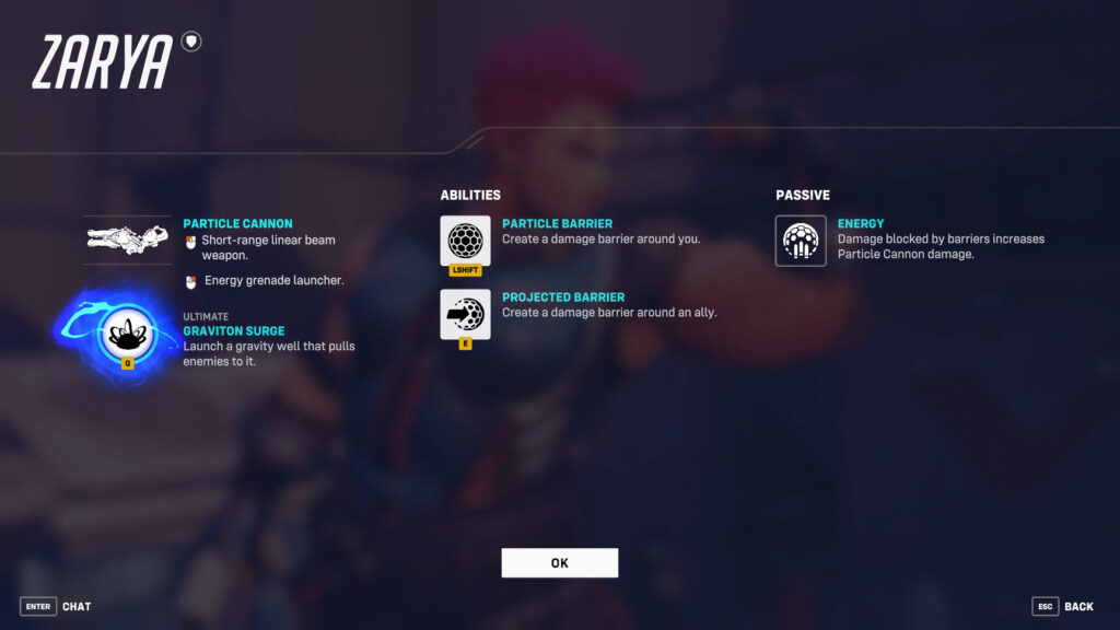 Overwatch Classic heroes and tank abilities (Image via esports.gg)