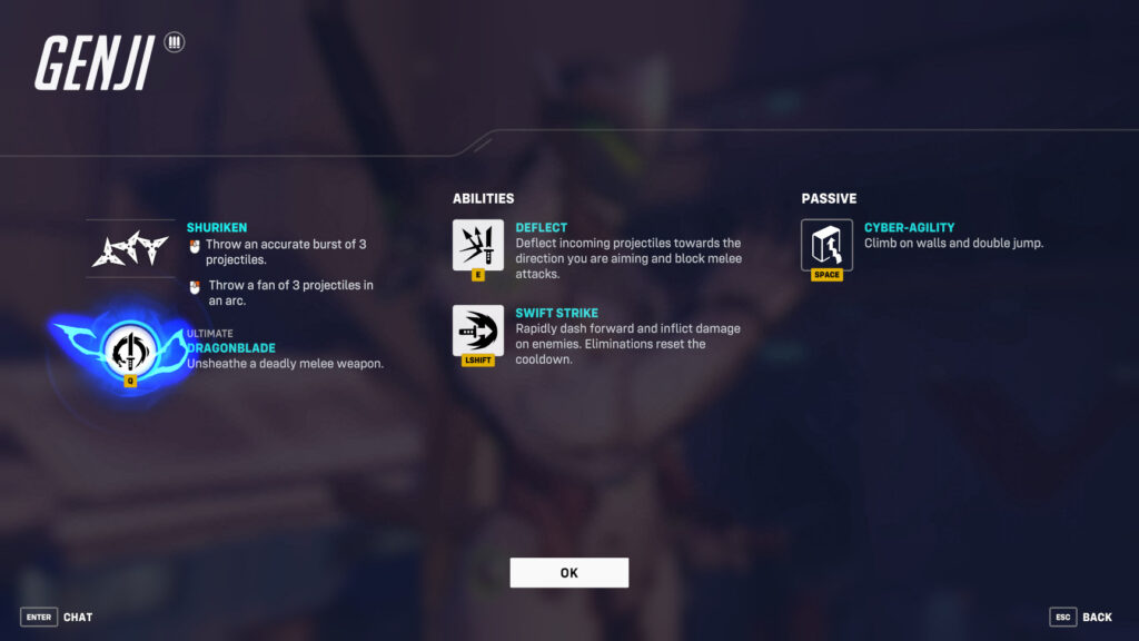 Overwatch Classic Genji (Image via esports.gg)