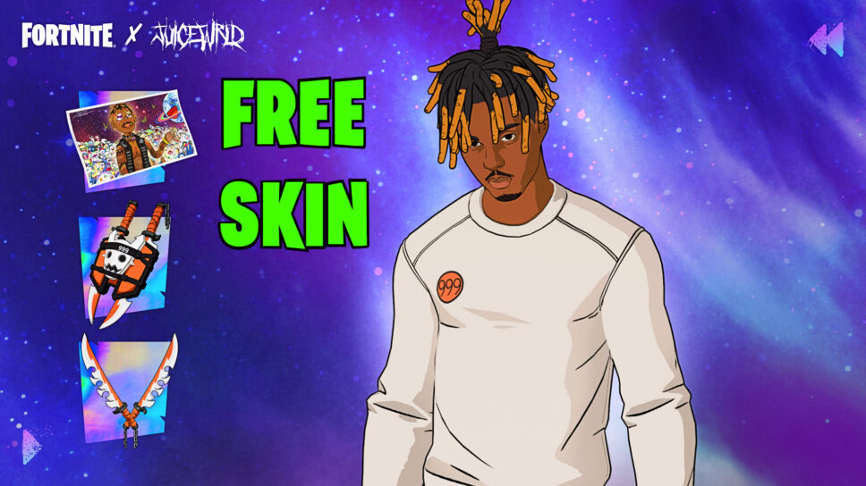 How to get the free Juice WRLD skin in Fortnite cover image