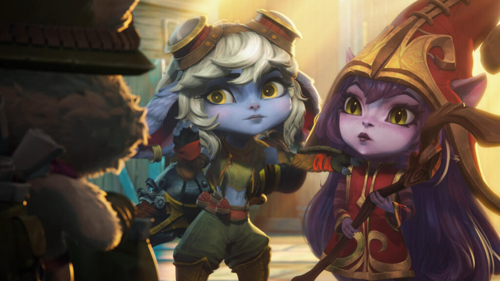 Teemo, Tristana, and Lulu are yordles (Image via Riot Games)