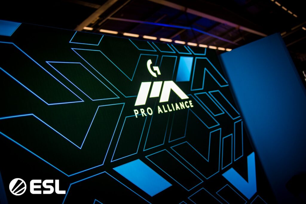 Dreamhack Stockholm Logitech G Adamas Pro Alliance lounge (Image via  ESL FACEIT Group | Helena Kristiansson)