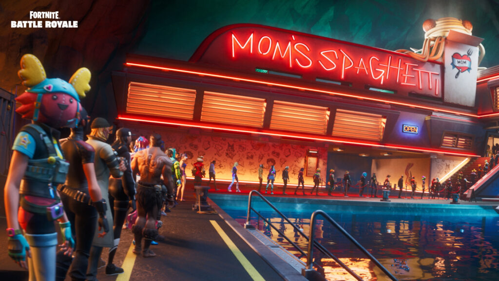 Eminem's Spaghetti Grotto (Image Credit: Epic Games)