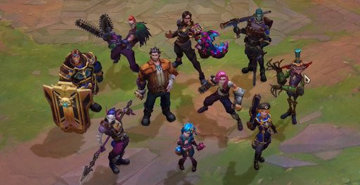 TFT Arcane characters (Image via Riot Games)