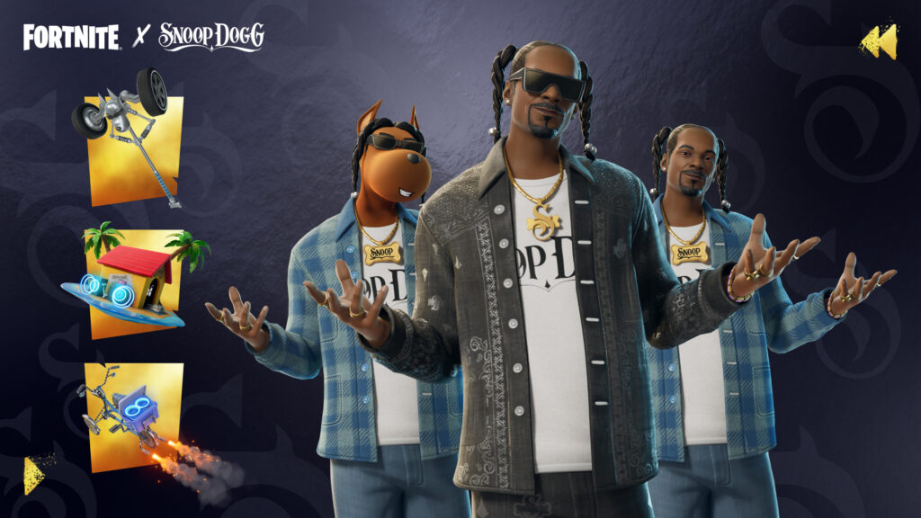 Snoop Dogg Item Shop skins (Image Credit: Epic Games)