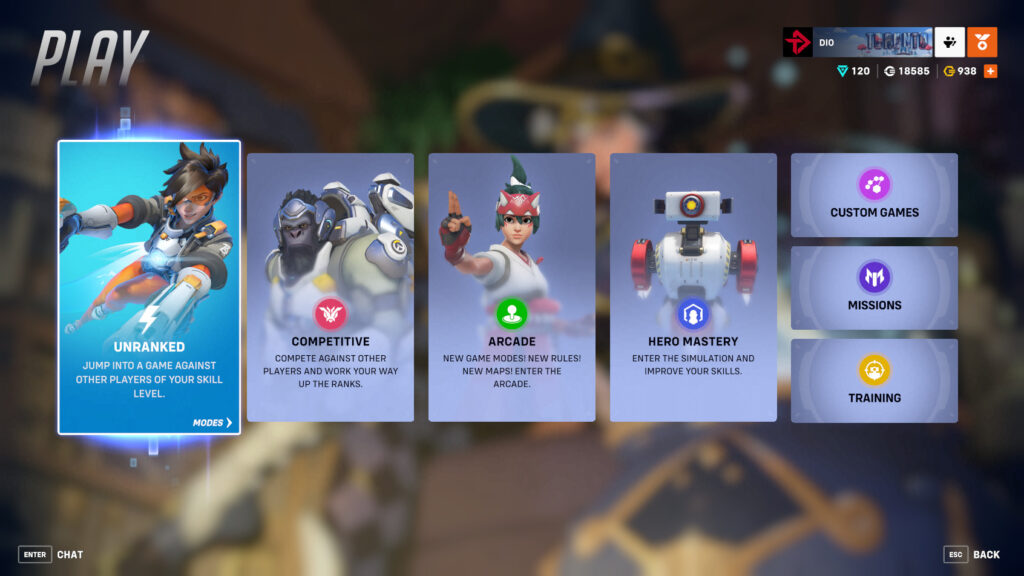 How to access Quick Play Hacked in Overwatch 2 (Image via esports.gg)