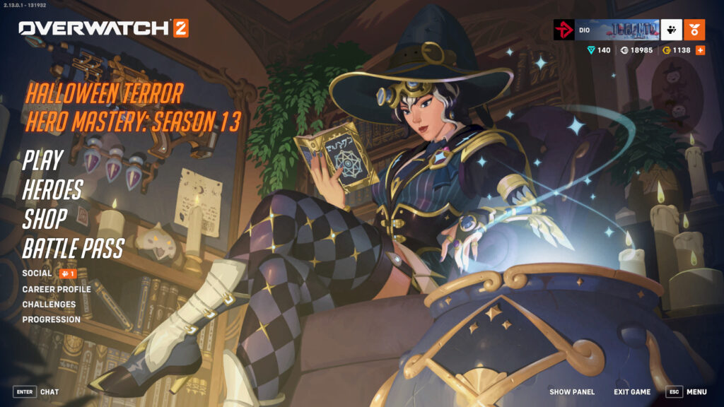 Spellbinder Widowmaker arrived in Season 13 (Image via esports.gg)