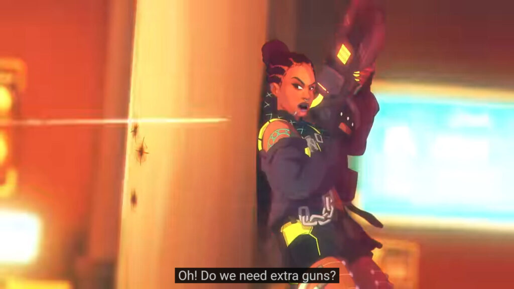 Overwatch 2 Hazard trailer screenshot (Image via Blizzard Entertainment)