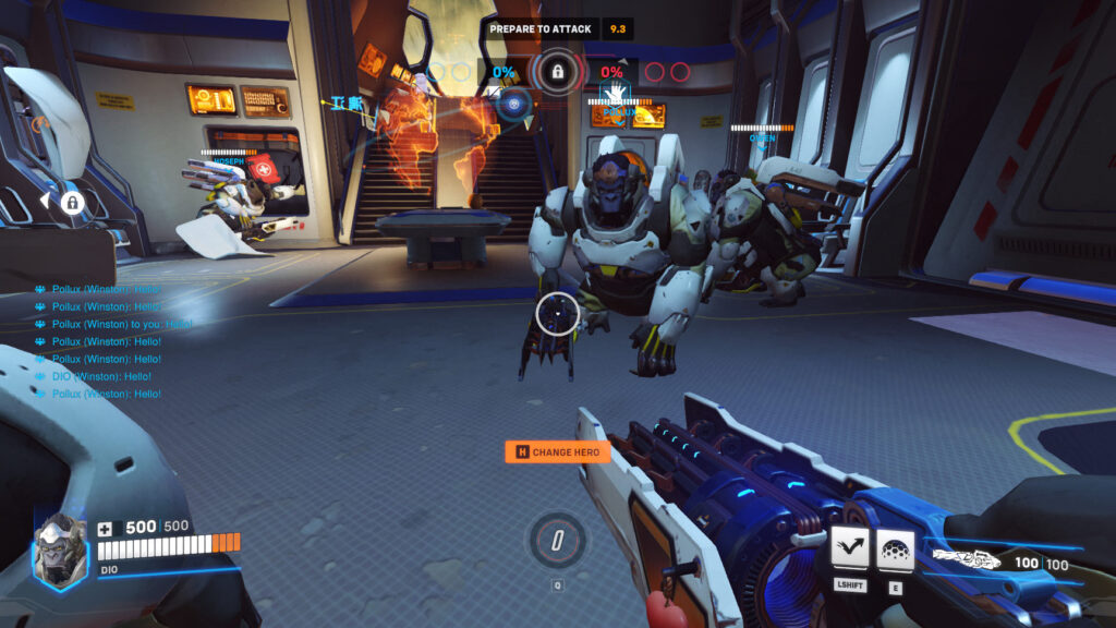 Overwatch Classic No Hero Limits mode screenshot (Image via esports.gg)