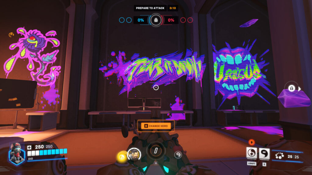 Screenshot of Phreaks graffiti in Overwatch 2 (Image via esports.gg)