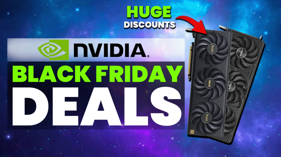 Nvidia Black Friday Deals: 5 Incredible Graphics Cards for every budget (2024) cover image