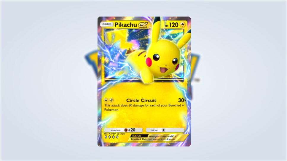 Best Pikachu EX deck build in Pokémon TCG Pocket cover image