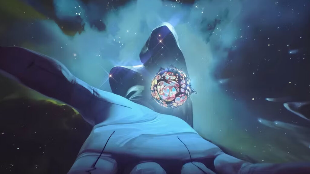 The Hexcore ball is the source of a great power (Image from Netflix)