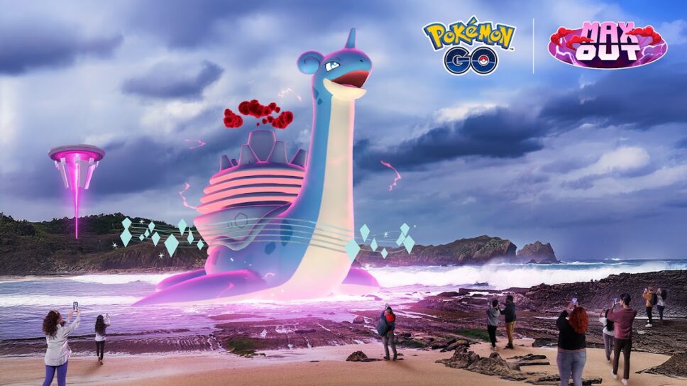 Gigantamax Lapras is coming to Pokémon GO in a Max Battle Day cover image