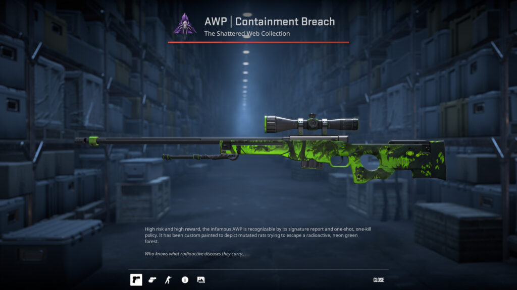 This is a beautiful sniper (Screenshot by esports.gg via Valve)