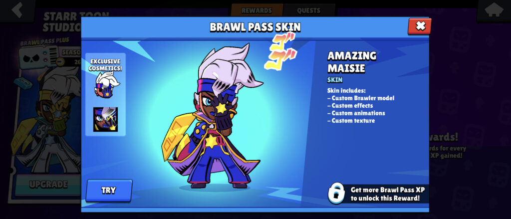 Amazing Maisie in Brawl Stars (image via esports.gg)