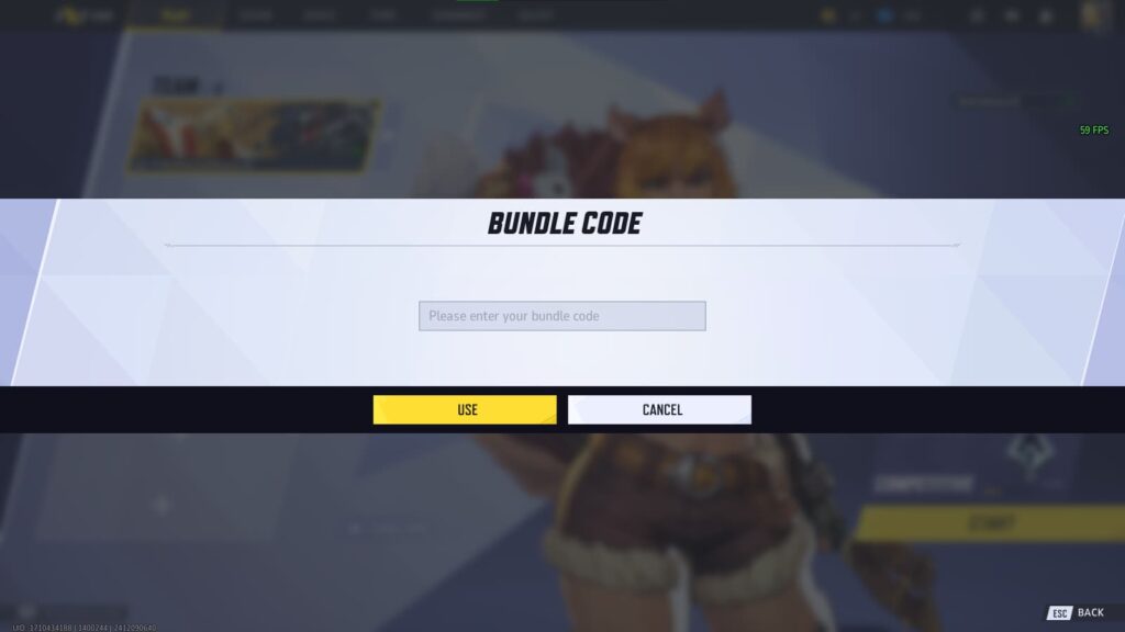 Type in your code and submit it here to see if it works (Screenshot via esports.gg)