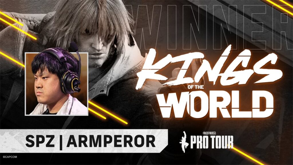 Armperor, the winner of the CPT 2024 event Kings of the World (image via Capcom Fighters)