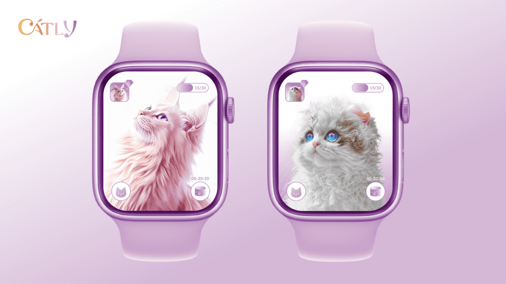 Catly on the Apple Watch (Image via SuperAuthenti)