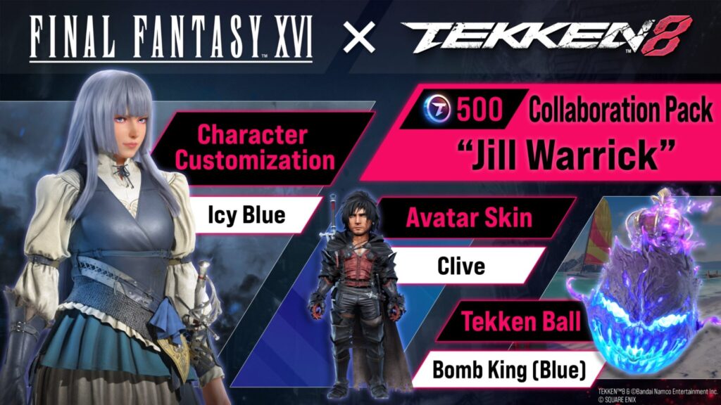 Make your Final Fantasy real in TEKKEN 8 matches: With these items