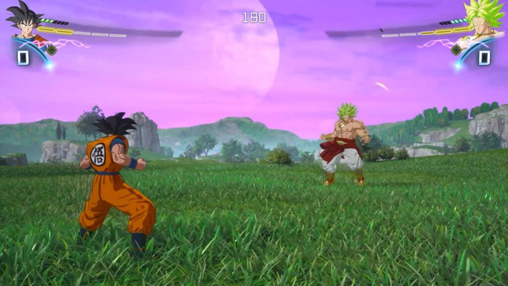 Goku and Broly in Dragon Ball Sparking! ZERO (image via esports.gg)