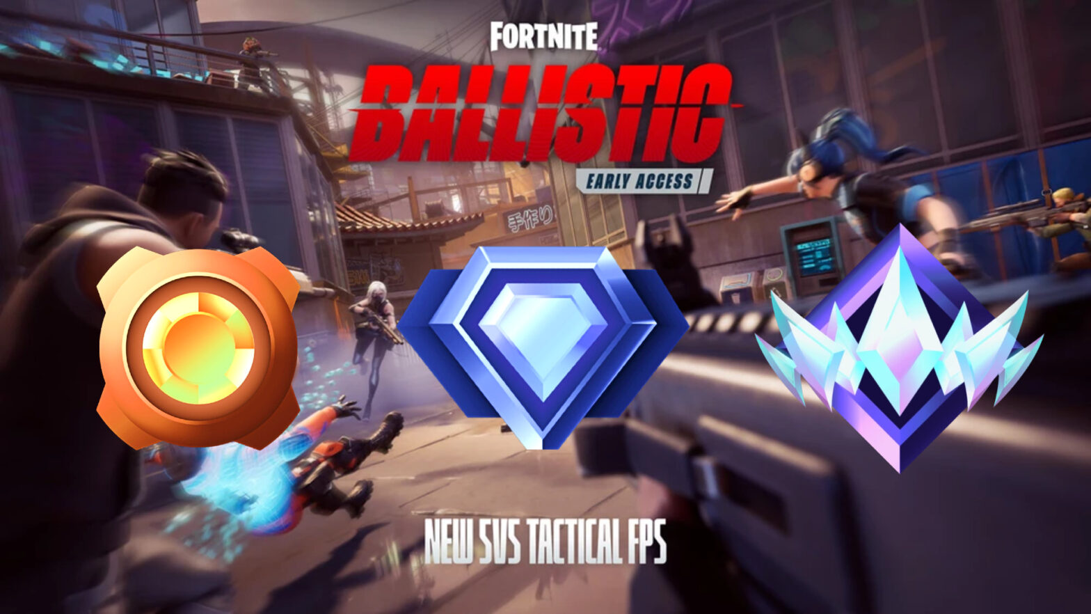 Fortnite Ballistic: All Ranks in Ranked mode explained