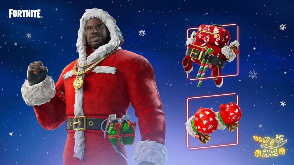 Shaq comes to Fortnite… but as Santa??? cover image