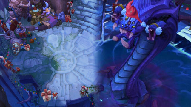 Give Summoner’s Rift a makeover with the League of Legends Winter map skin preview image