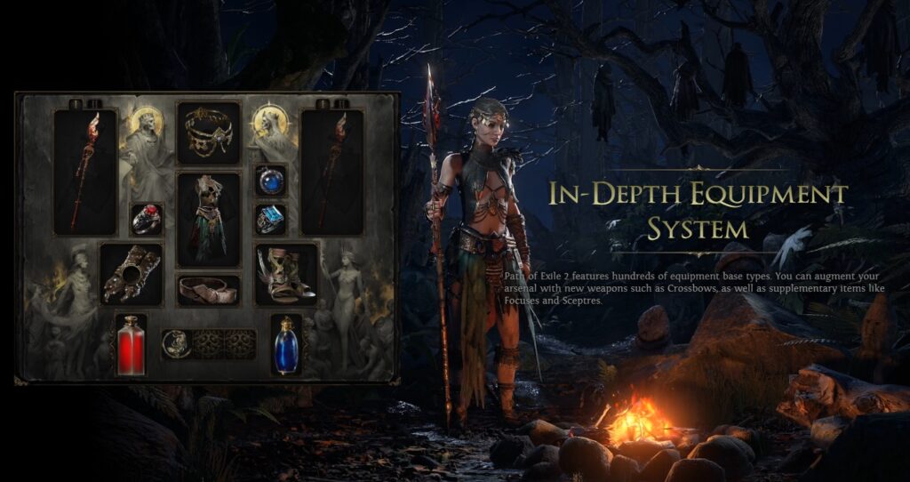 Path of Exile 2 in-depth equipment system (image via Grinding Gear Games)