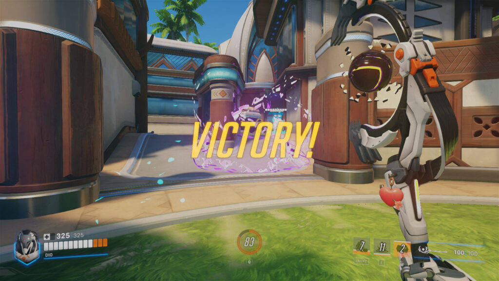 Victory screen (Image via esports.gg)